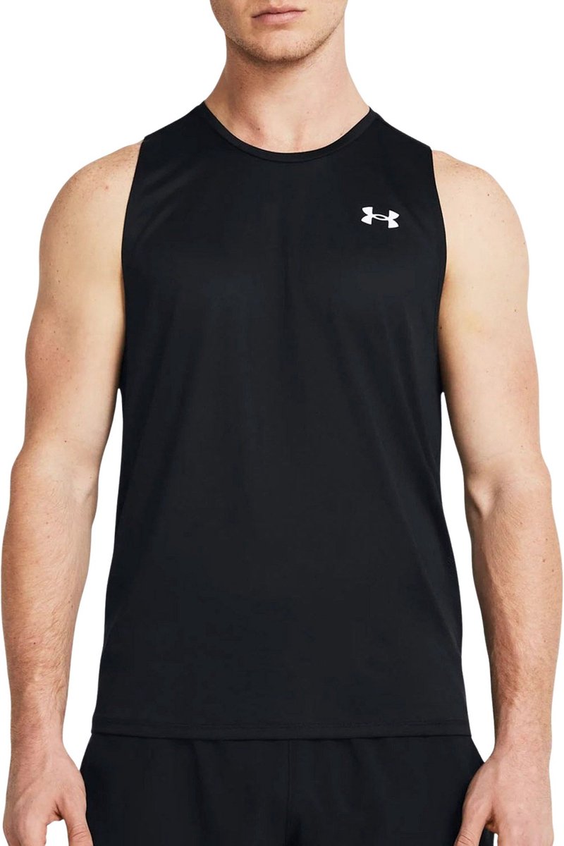 Under armour ua tech tank heren sporttop - zwart s