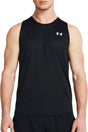 Under armour ua tech tank heren sporttop - zwart s