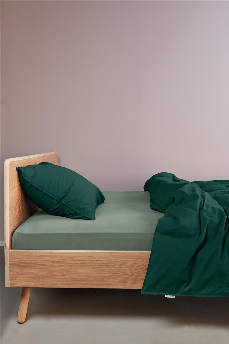 Beddinghouse - jersey - hoeslaken - 180x220 cm - groen