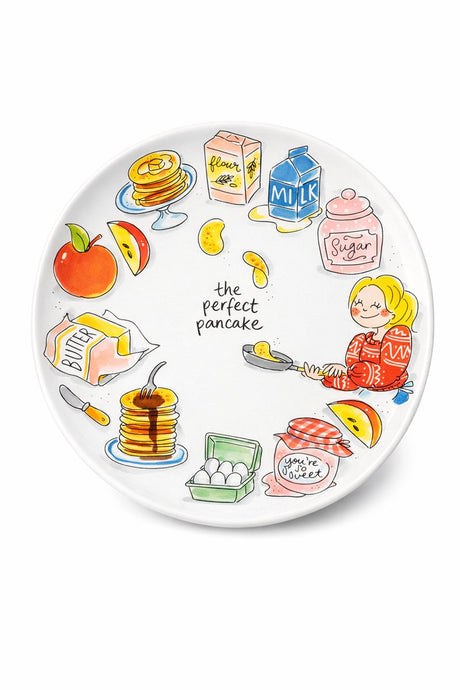 Blond amsterdam - bord - 31cm - cozy days - the perfect pancake - pannenkoeken bord