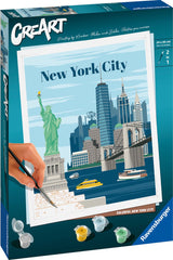 Ravensburger Creart Maleri efter nummer - Farverig New York