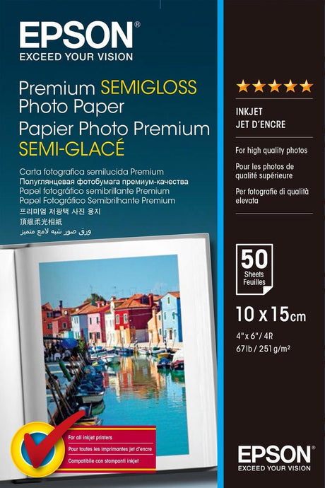 Epson, fotopapir durabrite 10x15cm, c13s041735bh