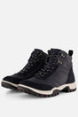 Ecco xpedition iii veterschoenen blauw leer - maat 36
