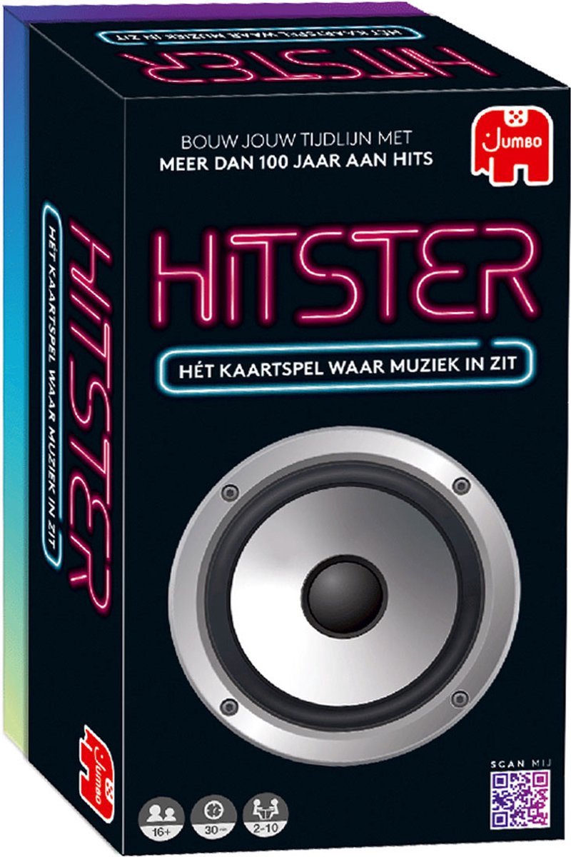 Hitster jumbo - original - hollandsk festspil - actionspil
