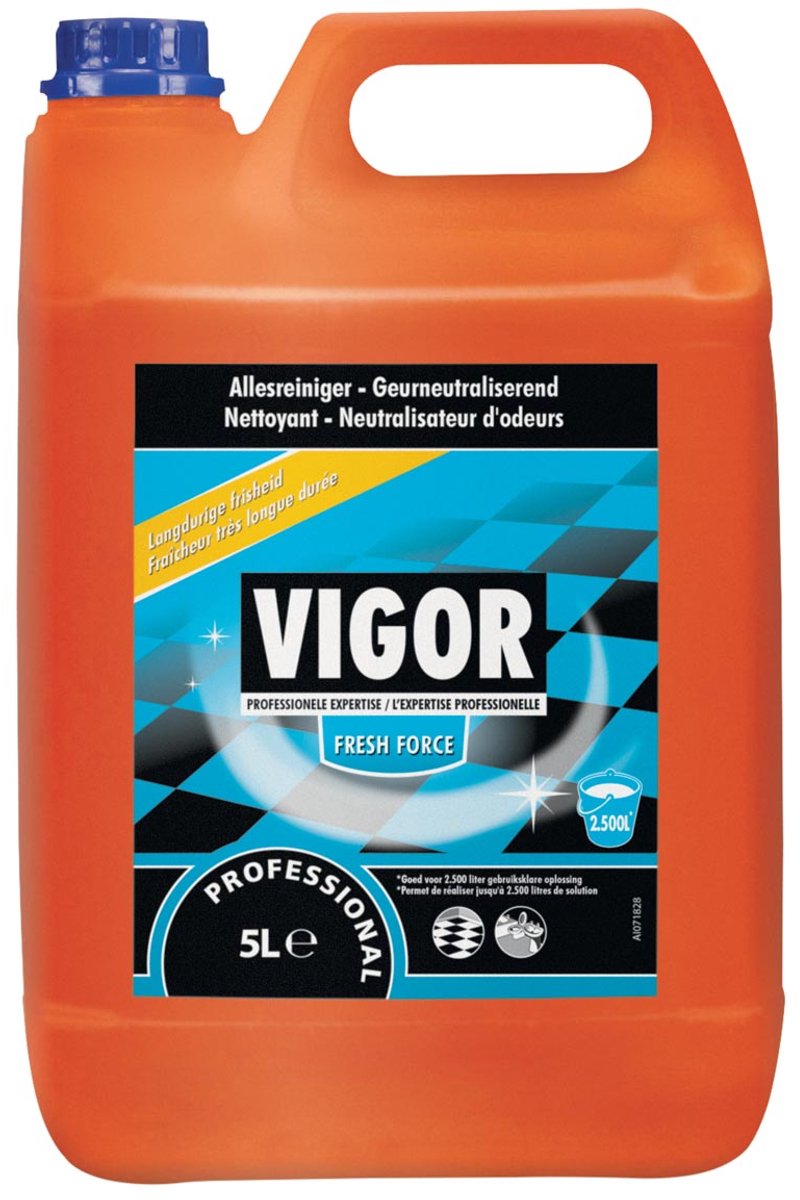 Vigor universalrens fresh force 5 liters flaske