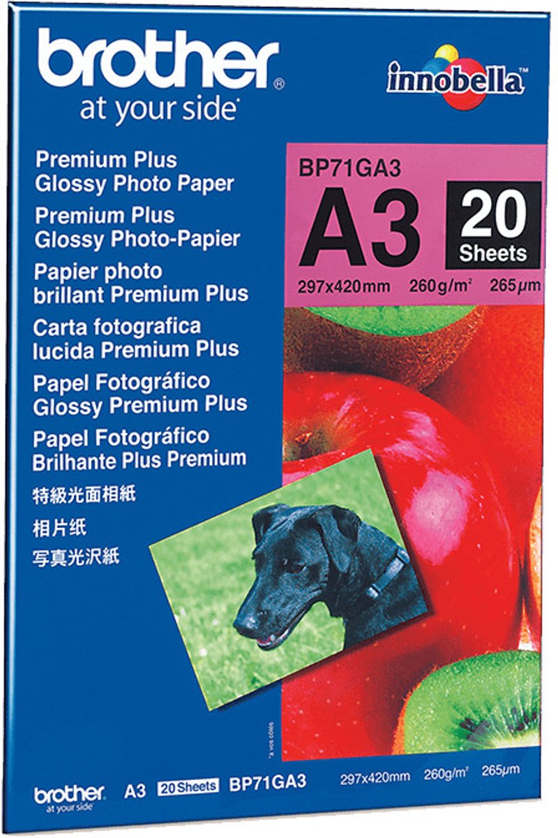 Brother blankt papir a3