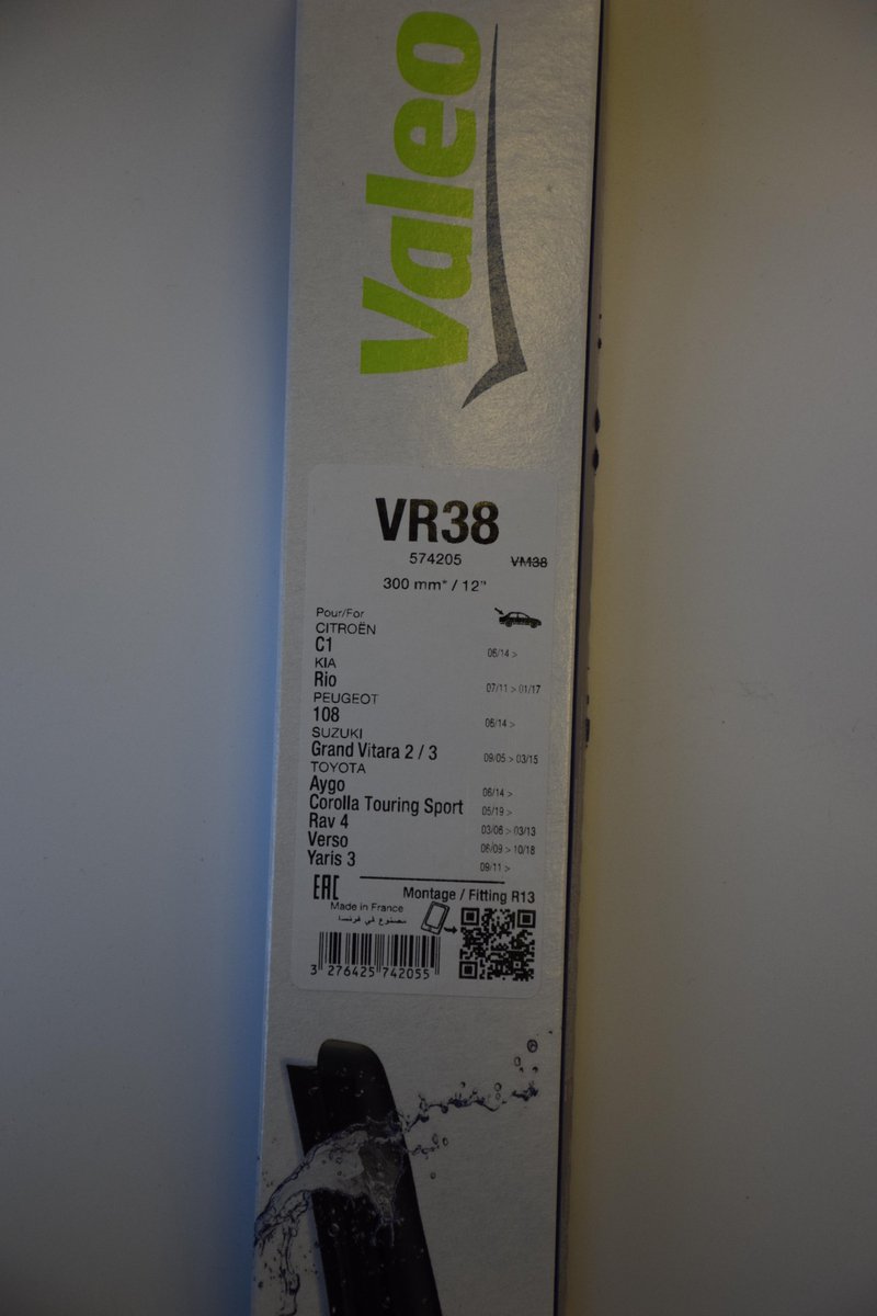 Valeo vinduesvisker silencio vr38 bag