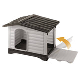 Ferplast Doghok Villa 90 88x72x65 cm Grå 87255099