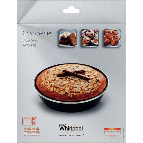 Whirlpool crispeed kageform 19cm