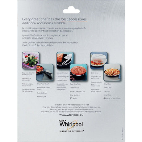 Whirlpool crispeed kageform 19cm