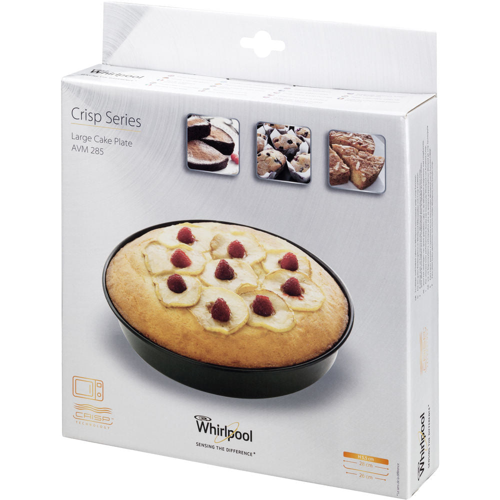 Whirlpool crispeed kageform 26cm