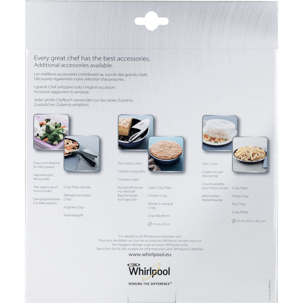 Whirlpool crispeed kageform 26cm