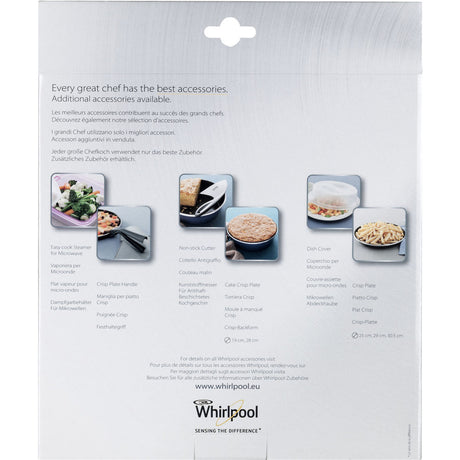 Whirlpool crispeed kageform 26cm