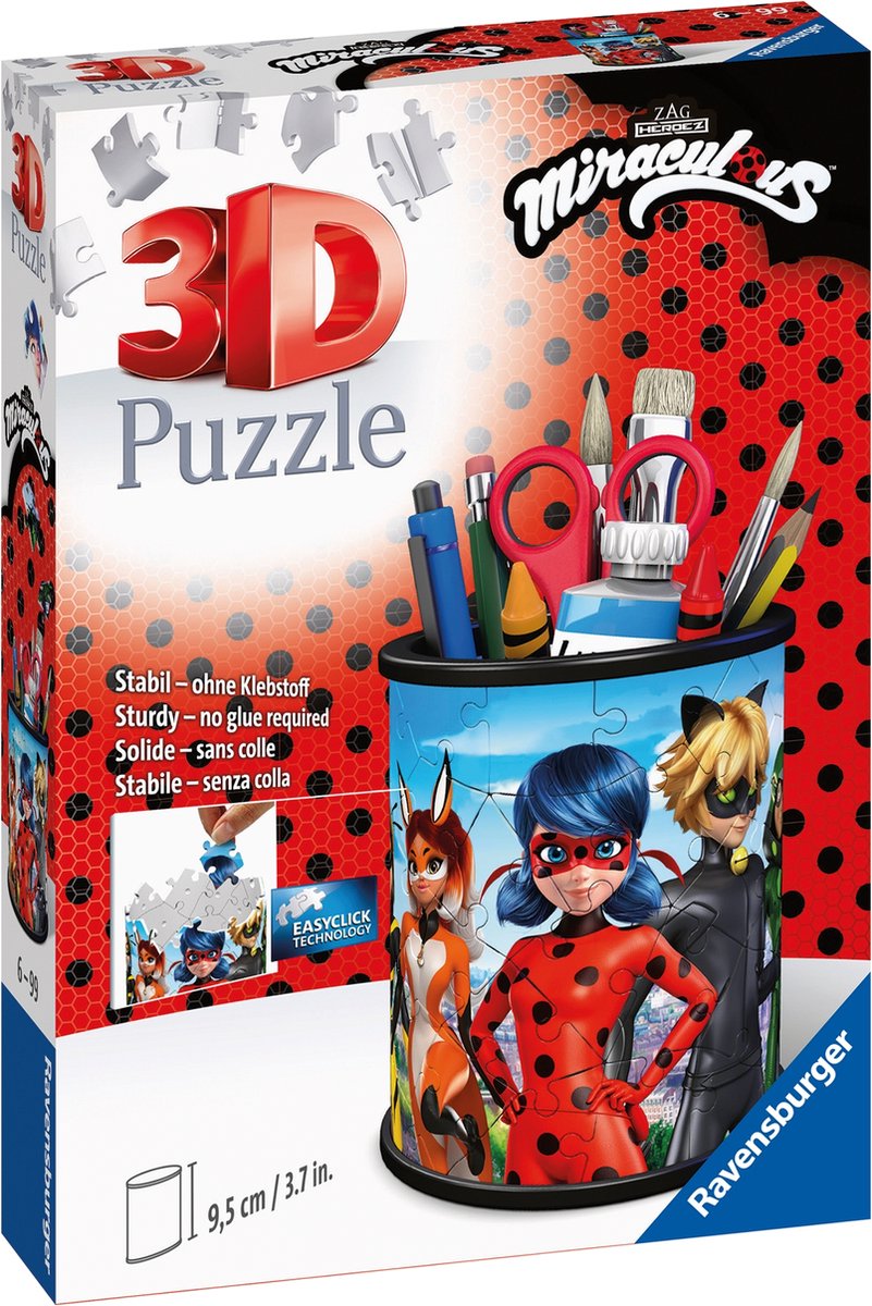 Ravensburger penneæske mirakuløs - 3D puslespil - 54 brikker