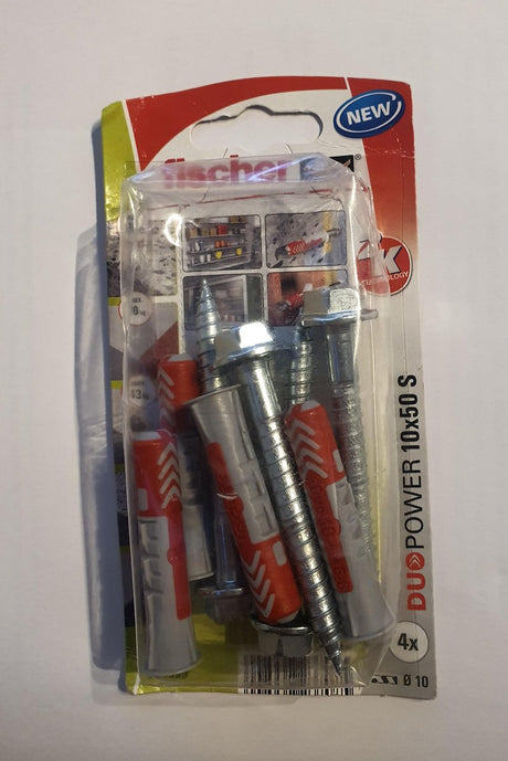 Fischer 534999 duopower 10 x 50 s k nv stiksæt 50 mm 10 mm 1 sæt(er)