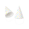 Paperdreams papier hoedje- party dots - 30cm set a 6 stuks