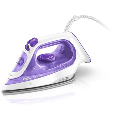 Braun si3042vi texstyle3 dampstrygejern 2350w 270 ml lilla hvid
