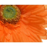 Decoris kunstig blomst gerbera h50cm orange