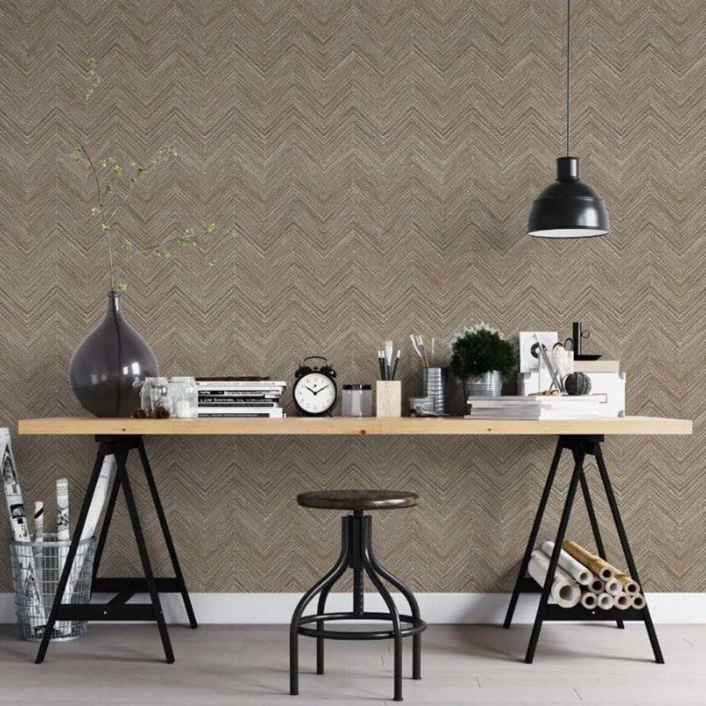 North Wall tapet Topchic Hrantbone Brown