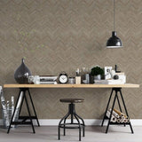 North Wall tapet Topchic Hrantbone Brown