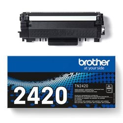 Tonerpatron Brother tn2420 nr. tn-2420 sort