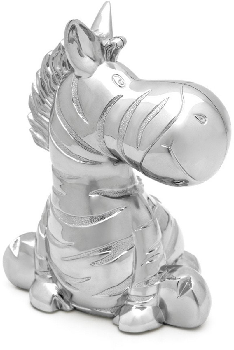 Zilverstad - spaarpot zebra