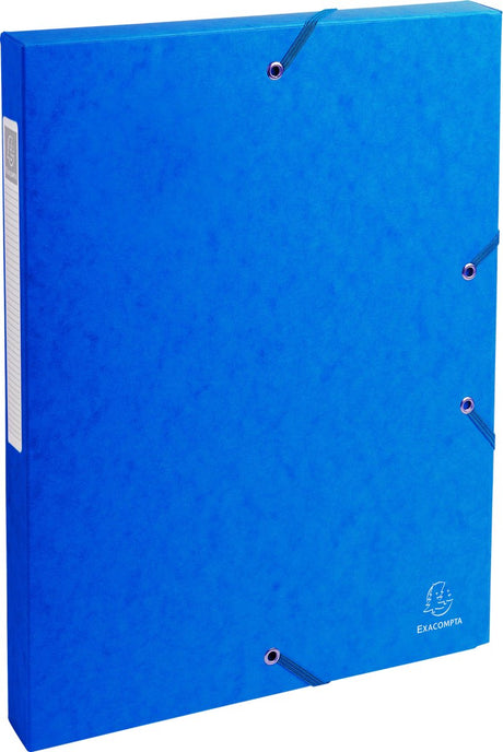 Exacompta arkiveringsboks - blank pap -25mm - a4 - assorteret - 8 stk.