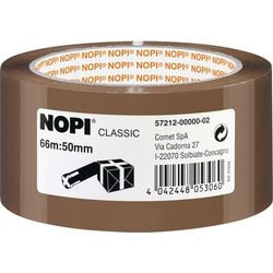 Emballagetape nopi classic 50 mm x 6 m brun