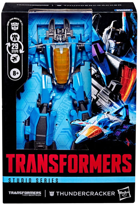 Hasbro Transformers: War for Cybertron Studio Series Voyager Class Action Figur Thundercracker 16 cm actionfigur