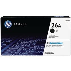 Tonerpatron hp 26a højtydende sort