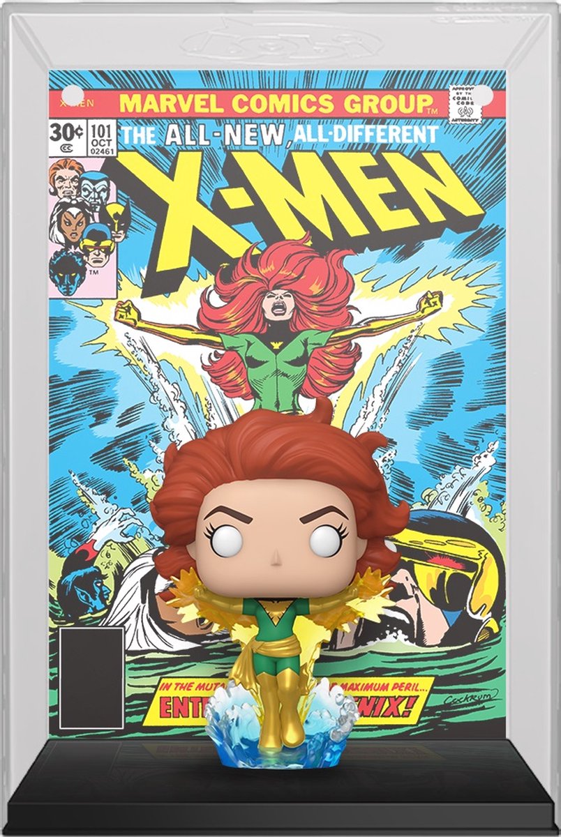 Funko the xmen - pop! tegneseriecover x-men #101 9 cm samlerfigur - flerfarvet