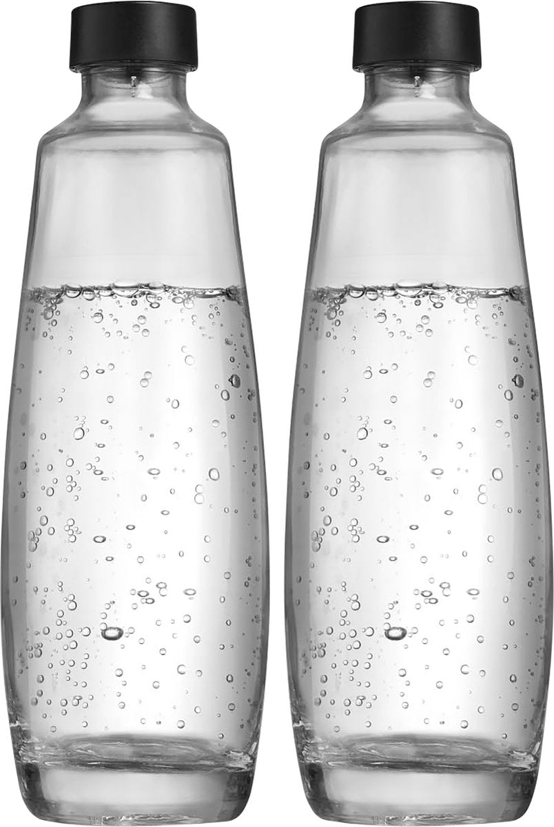 Sodastream glaskarafler 1l duopakke | 2 stk | kun egnet til duo sprudlende vand maker