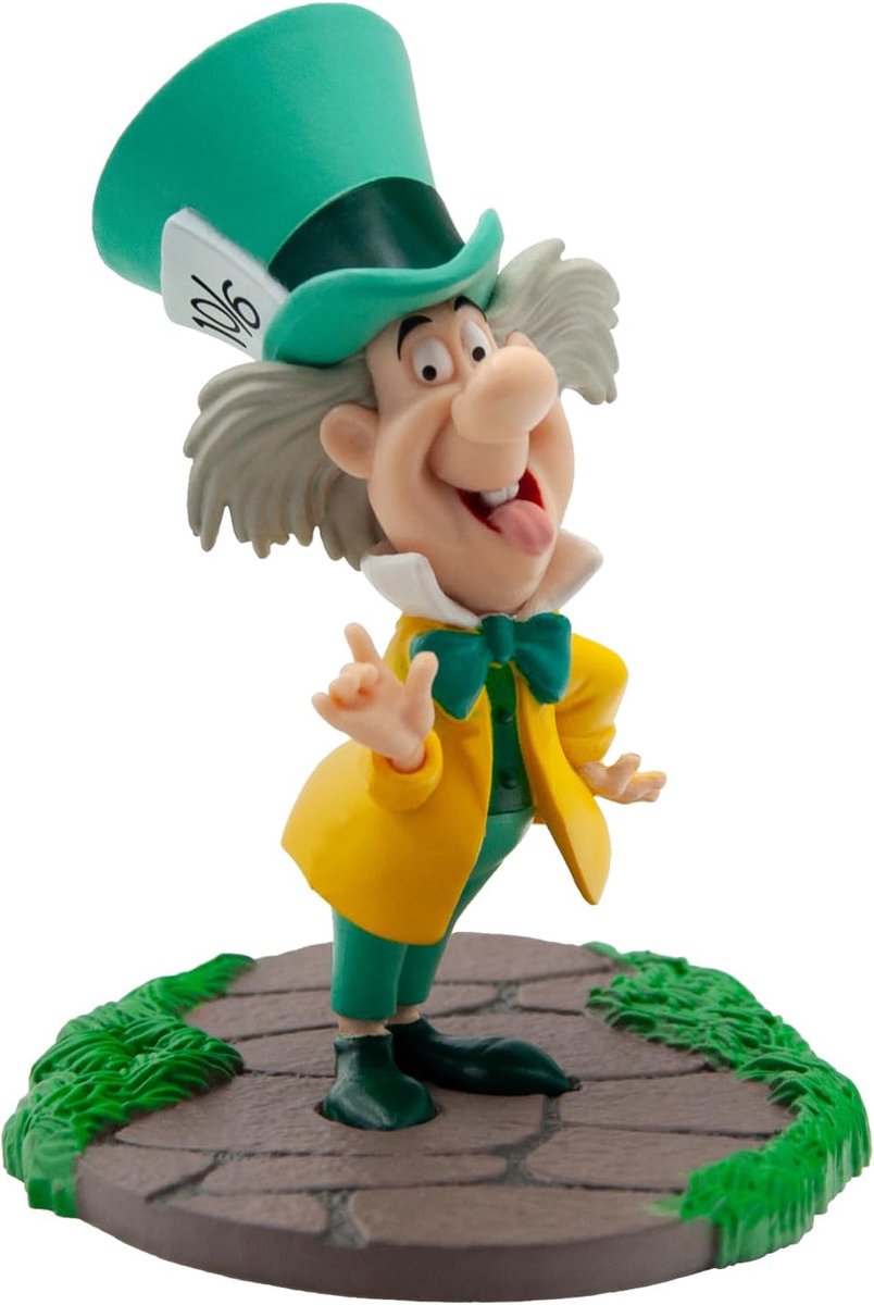 Bullyland 11403 – Disney Mad Hatter – ca. 9 cm – detaljeret legefigur fra Alice i Eventyrland – ideel til fantasifuld leg, samling eller dekoration for børn fra 3 år og derover