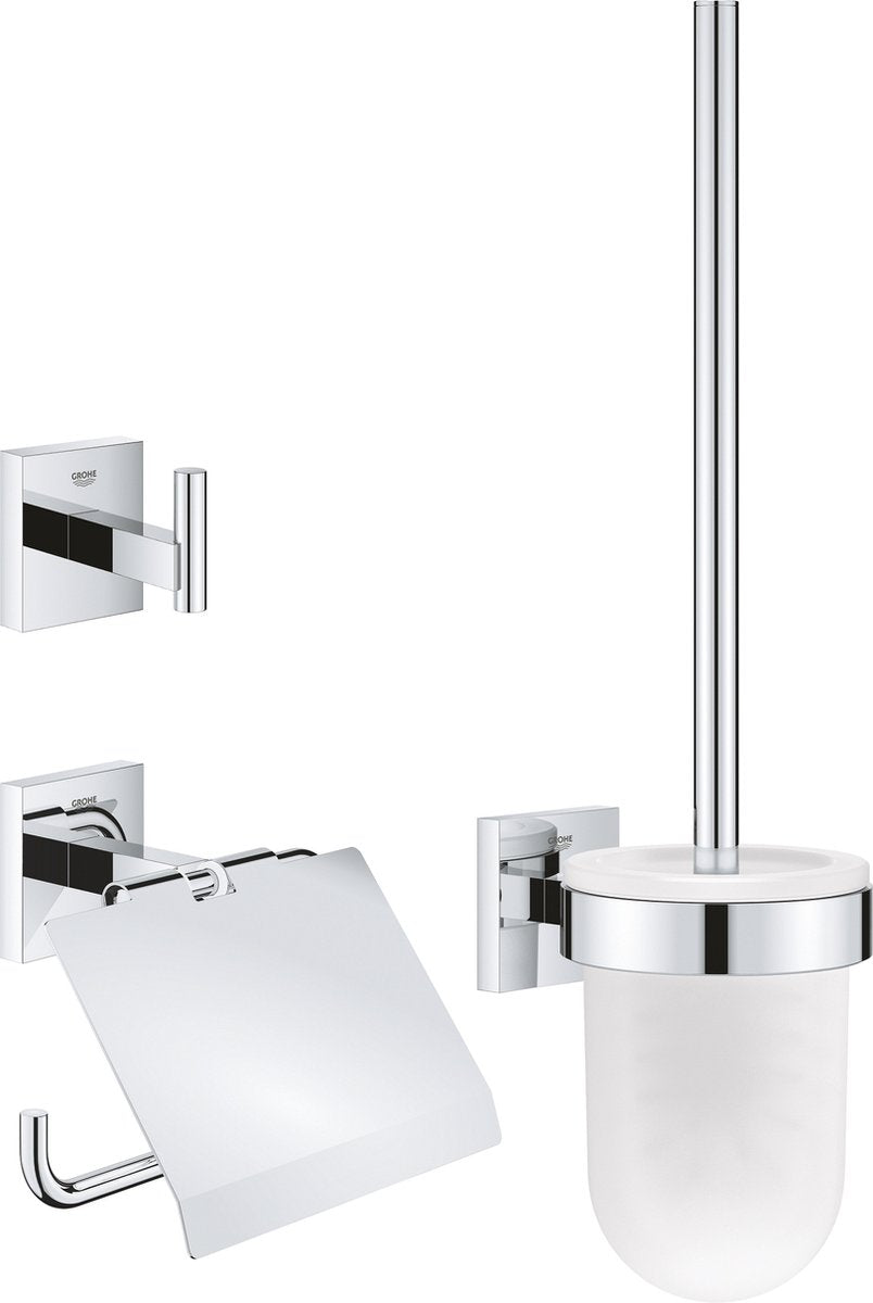 Grohe start kube tilbehørssæt 3-i-1 - krom 41123000