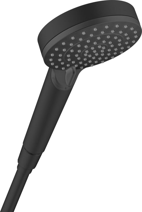 Hansgrohe lakblanding - håndbruser vario - økosmart vandbesparelse - 100 mm størrelse - mat sort
