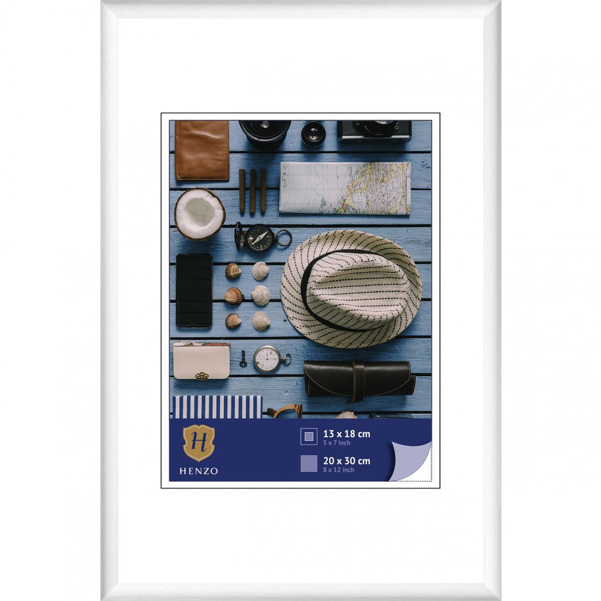 Henzo fotoramme napoli 20x30cm hvid