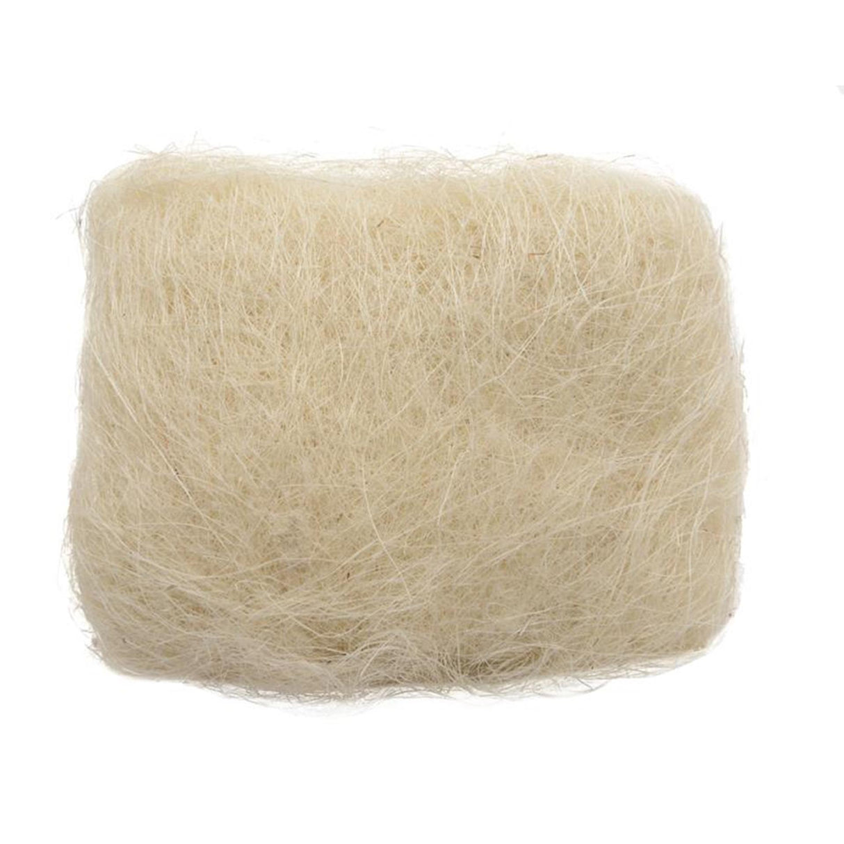 Decoris dekoration sisal l14-h18cm creme
