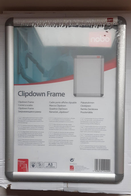 Nobo klikramme essence a3 aluminium | 5 stk
