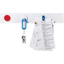 Metal afsats franken st1355 50mm hvid