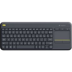Logitech k400 plus tastatur (antracit, EU-layout (QWERTY))