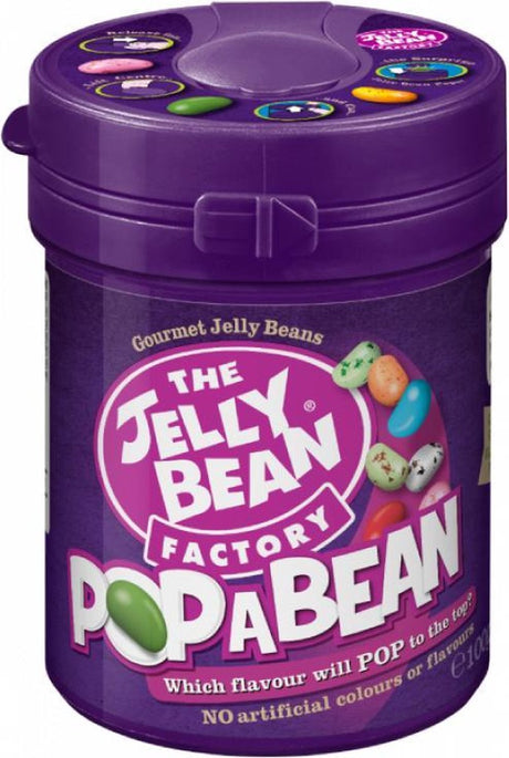 The jelly bean factory 36 mix| pop-a-bean emballage 100g