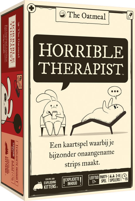 Eksploderende killinger frygtelig terapeut - forkert, sjovt sjovt festspil for voksne - hollandsk