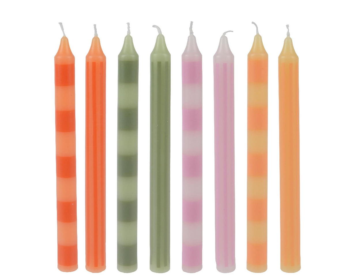 Decoris middagslys 23cm sæt med 2 stk