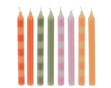 Decoris middagslys 23cm sæt med 2 stk