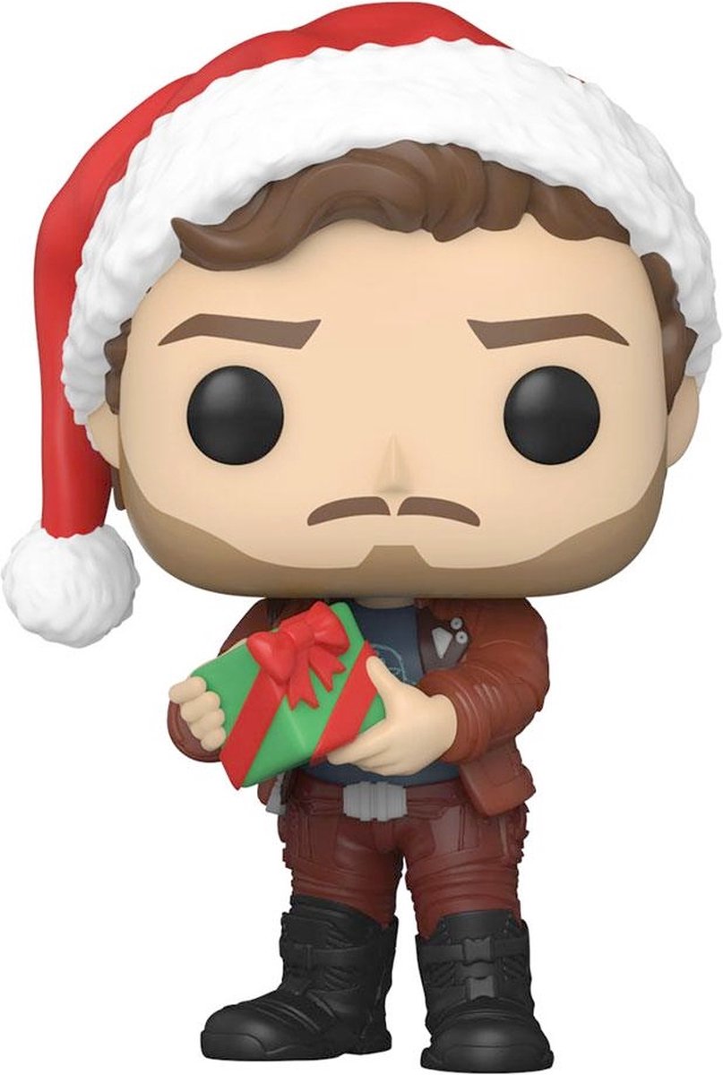 Funko Guardians of the Galaxy - Marvel Holiday Special Pop! heroes star-lord 9 cm samlerfigur - flerfarvet