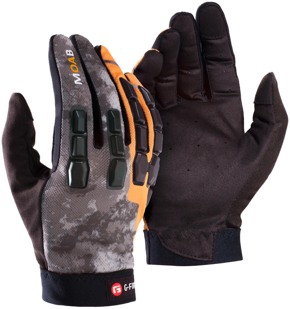 G-form handsker moab trail handske moab trail xxl sort orange