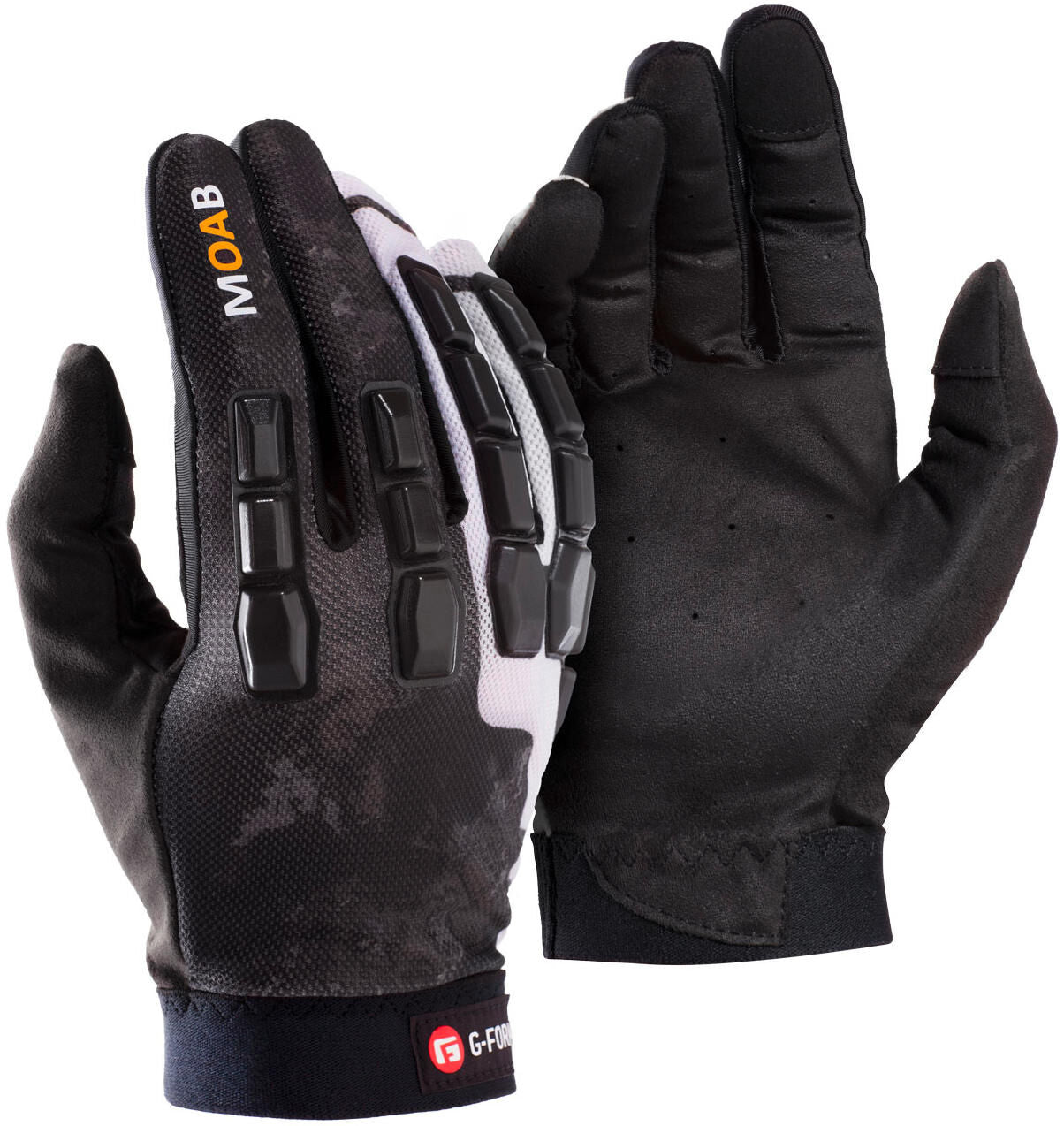 G-form handske moab trail handske moab trail m sort hvid