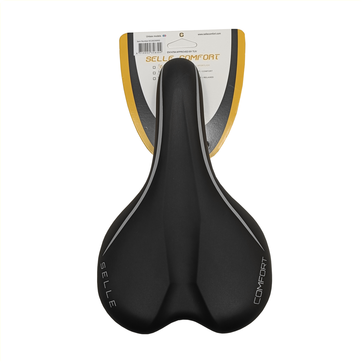 Selle Comfort Saddle Vintage 1, uden støj