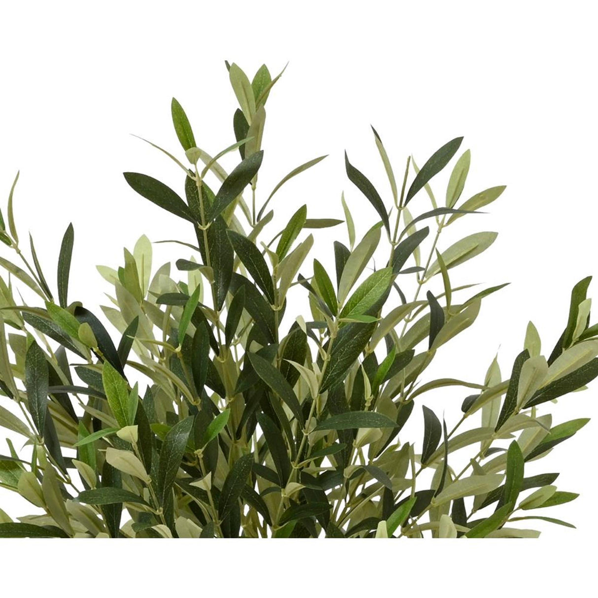 Decoris kunstigt træ oliventræ i potte 570 blade dia45x120cm grøn