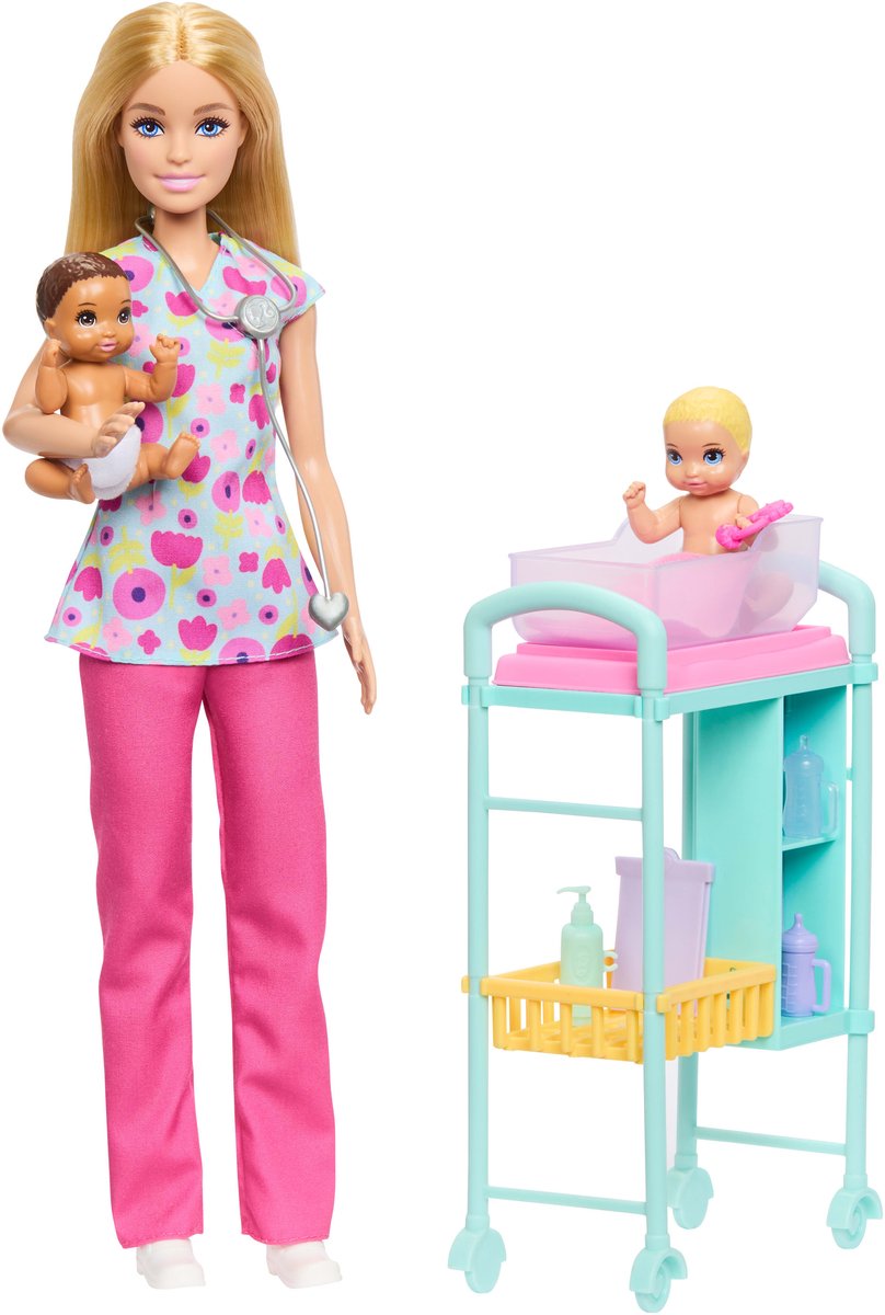 Barbie karriere baby læge dukke